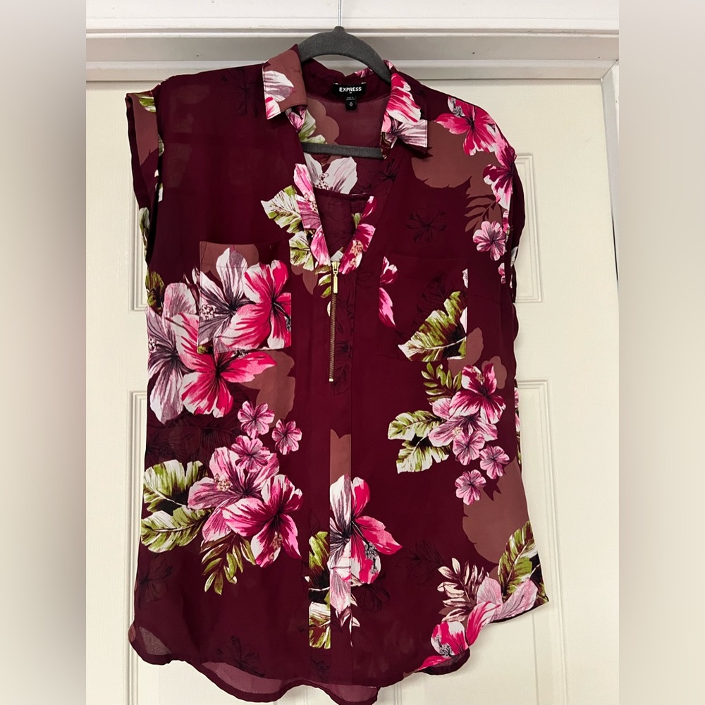 Express Zipper top